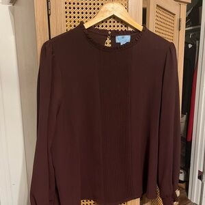 CeCe Women's Burgundy Top